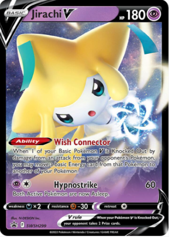 Jirachi V - SWSH299 - Sword & Shield Promos