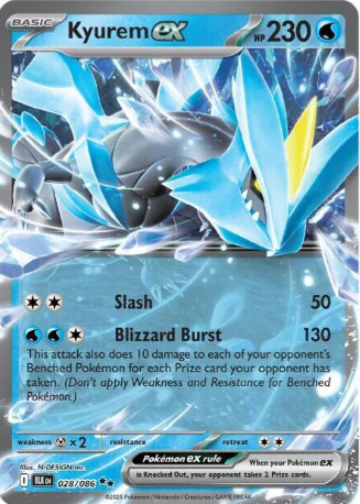 Kyurem ex - 28/86 - Black Bolt