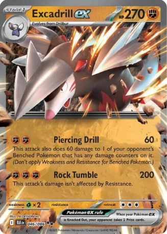 Excadrill ex - 46/86 - Black Bolt