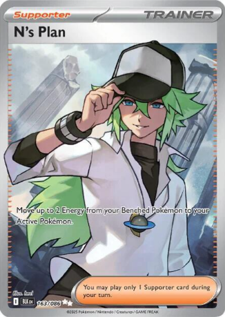 N's Plan Full Art - 163/86 - Black Bolt