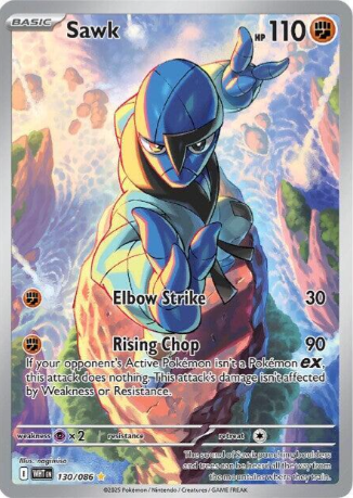 Sawk Illustration Rare - 130/86 - White Flare