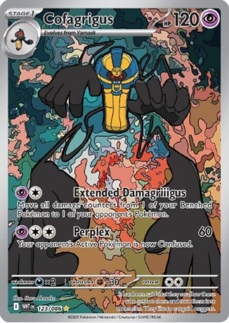 Cofagrigus Illustration Rare - 123/86 - White Flare