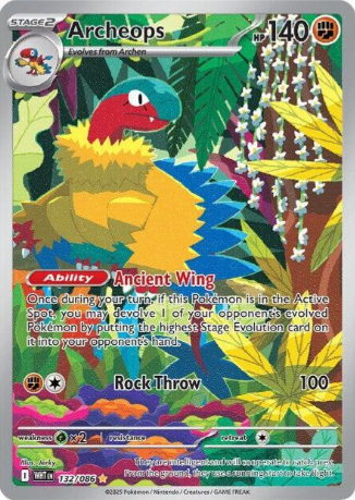 Archeops Illustration Rare - 132/86 - White Flare