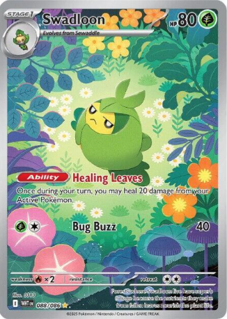 Swadloon Illustration Rare - 88/86 - White Flare