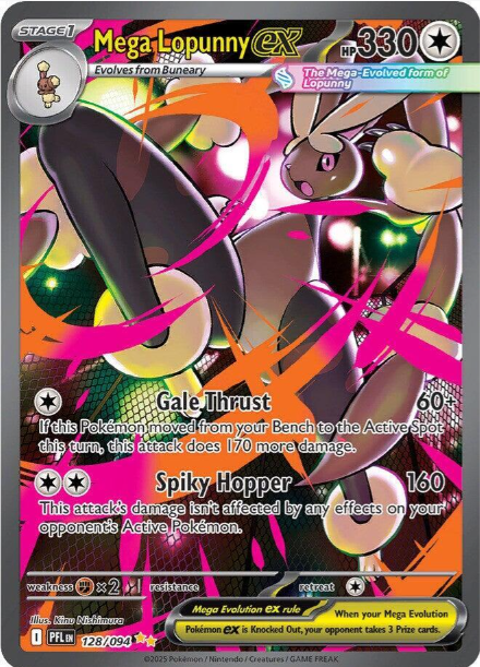 Mega Lopunny ex Special Illustration Rare - 128/094 - Phantasmal Flames