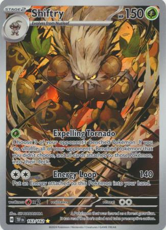 Shiftry Illustration Rare - 163/162 - Temporal Forces