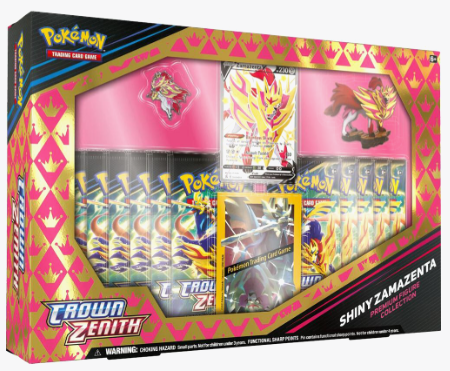 Crown Zenith Shiny Zamazenta Premium Figure Collection