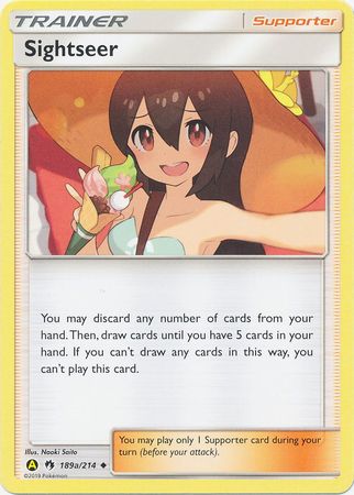 Sightseer Alternate Art - 189a/214 - Lost Thunder