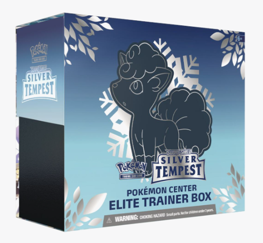 Silver Tempest Pokemon Center Elite Trainer Box