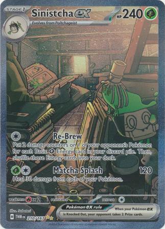 Sinistcha ex Special Illustration Rare - 210/167 - Twilight Masquerade