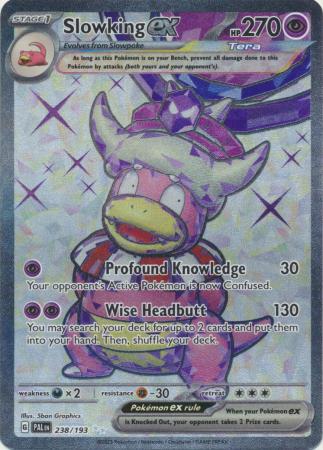 Slowking ex Full Art Tera - 238/193 - Paldea Evolved