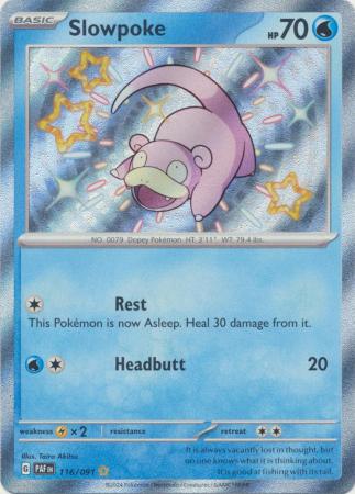 Slowpoke Baby Shiny - 116/091 - Paldean Fates