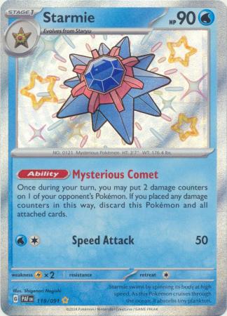 Starmie Baby Shiny - 119/091 - Paldean Fates