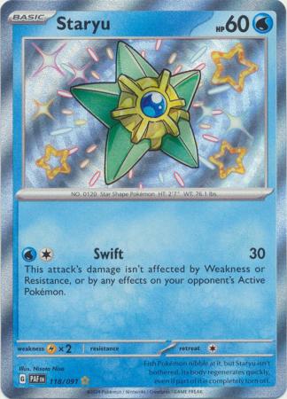 Staryu Baby Shiny - 118/091 - Paldean Fates