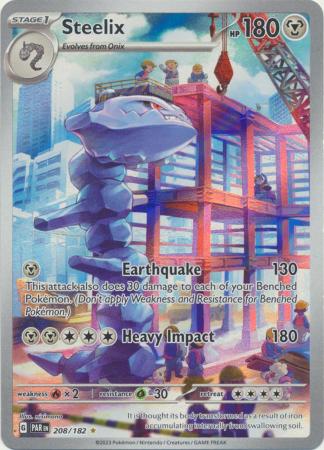 Steelix Illustration Rare - 208/182 - Paradox Rift