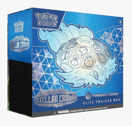 Stellar Crown Pokemon Center Elite Trainer Box