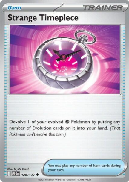 Strange Timepiece - 128/132 - Mega Evolution