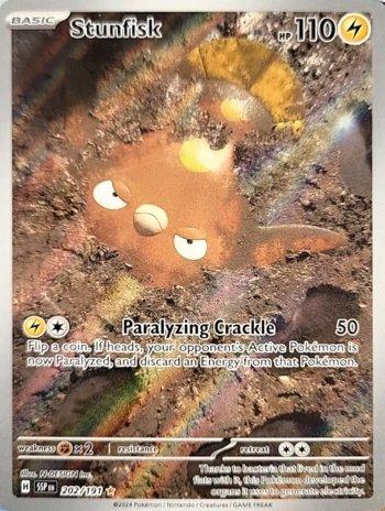 Stunfisk Illustration Rare - 202/191 - Surging Sparks