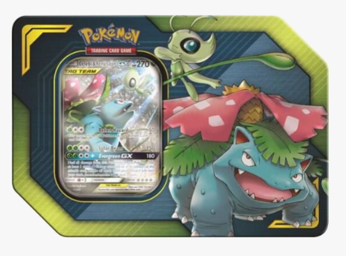 TAG TEAM Tin (Celebi & Venusaur GX)