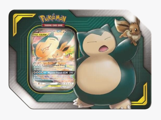 TAG TEAM Tin (Eevee & Snorlax GX)