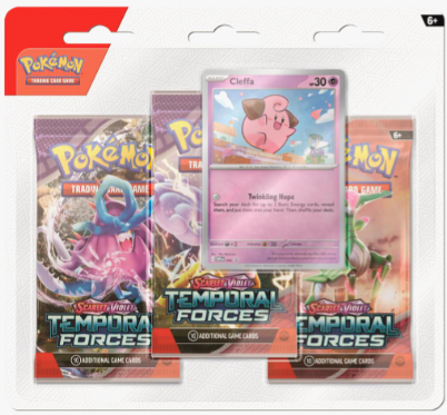 Temporal Forces 3 Pack Blister (Cleffa)