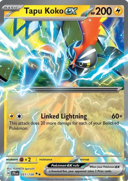 Tapu Koko ex - 51/159 - Journey Together