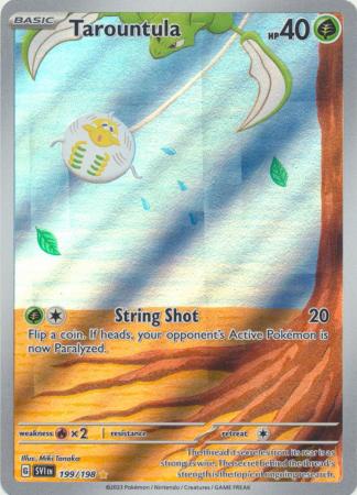 Tarountula Illustration Rare - 199/198 - Scarlet & Violet