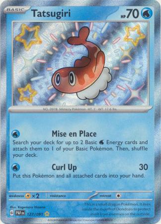 Tatsugiri Baby Shiny - 127/091 - Paldean Fates