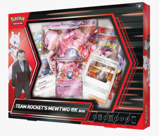 Team Rocket's Mewtwo ex Box