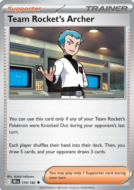 Team Rocket's Archer - 170/182 - Destined Rivals