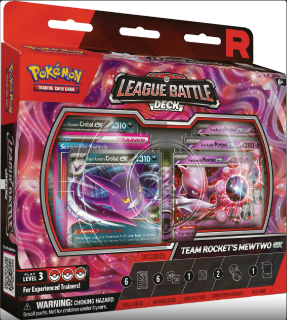Team Rocket's Mewtwo ex League Battle Deck