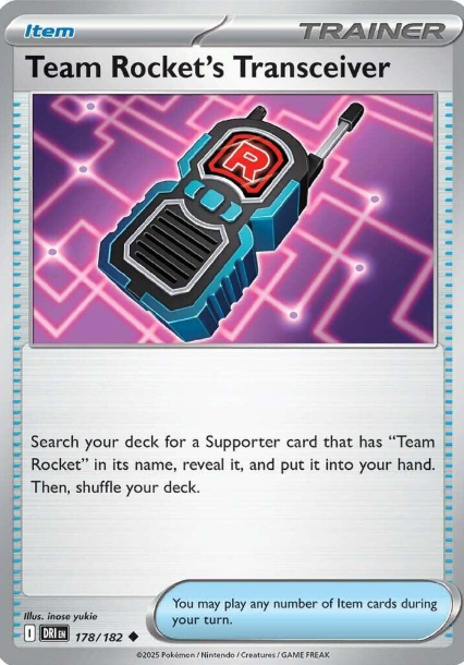 Team Rocket's Transciever - 178/182 - Destined Rivals
