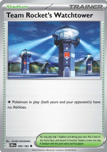 Team Rocket's Watchtower - 180/182 - Destined Rivals