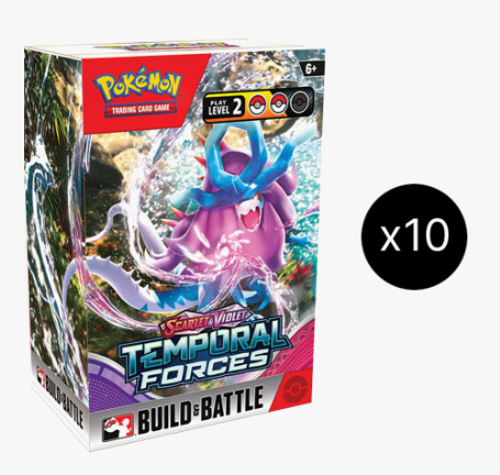 Sealed Temporal Forces Build & Battle Box Display