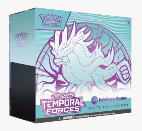 Temporal Forces Pokemon Center Elite Trainer Box (Walking Wake)