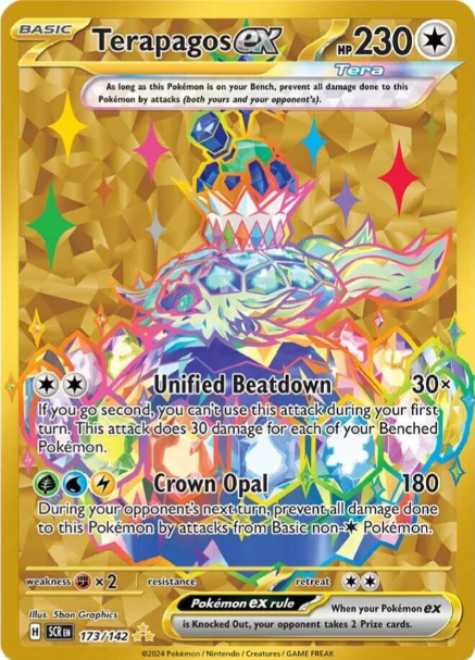 Terapagos ex Hyper Rare - 173/142 - Stellar Crown
