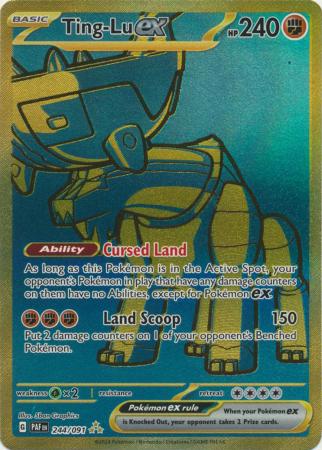 Ting-Lu ex Hyper Rare - 244/091 - Paldean Fates