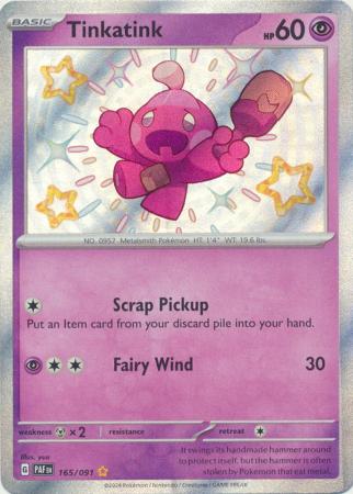 Tinkatink Baby Shiny - 165/091 - Paldean Fates