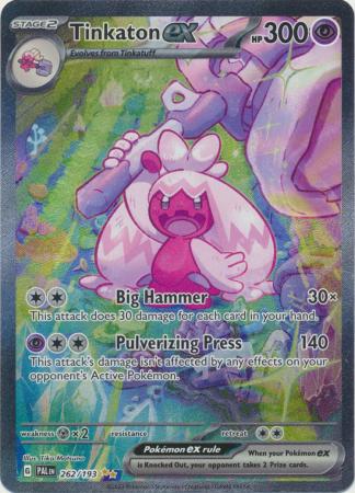 Tinkaton ex Special Illustration Rare - 262/193 - Paldea Evolved