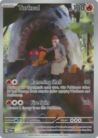 Torkoal Illustration Rare - 172/167 - Twilight Masquerade