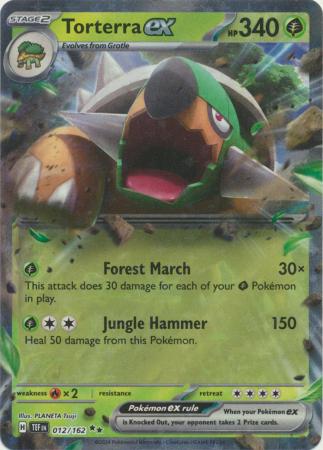 Torterra ex - 12/162 - Temporal Forces