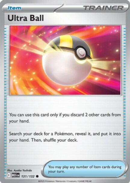 Ultra Ball - 131/132 - Mega Evolution
