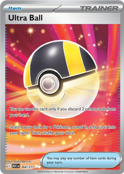 Ultra Ball Full Art - 264/217 - Ascended Heroes