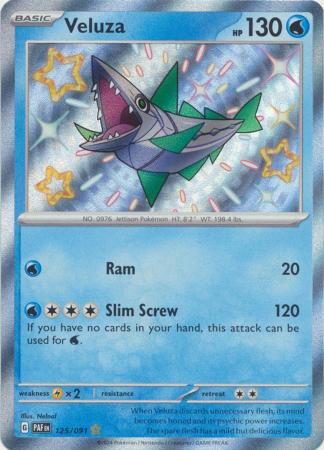 Veluza Baby Shiny - 125/091 - Paldean Fates