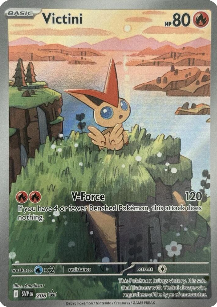 Victini Illustration Rare Promo - SVP208 - Scarlet & Violet Promo Cards