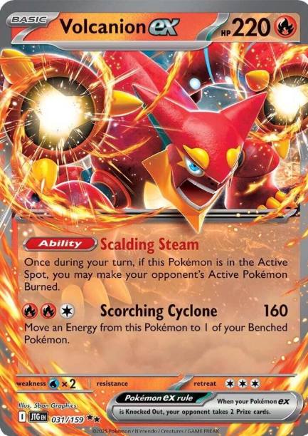 Volcanion ex - 31/159 - Journey Together
