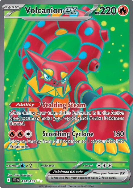 Volcanion ex Full Art - 171/159 - Journey Together