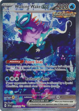 Walking Wake ex Special Illustration Rare - 205/162 - Temporal Forces