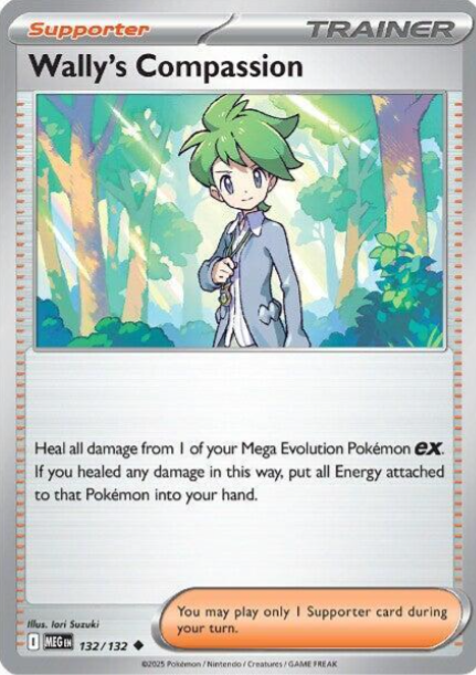 Wally's Compassion - 132/132 - Mega Evolution