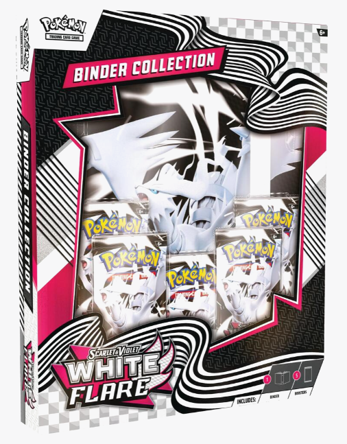 White Flare Binder Collection